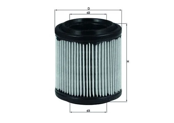 Vzduchový filtr MAHLE LX279 – OE 92811344500