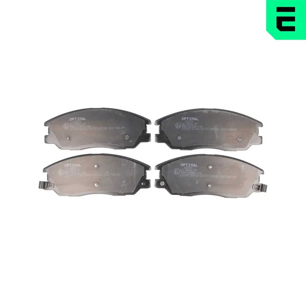 Sada brzdových destiček, kotoučová brzda OPTIMAL BP-12410