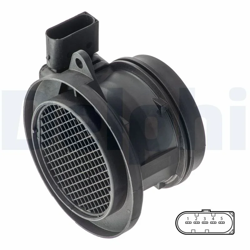 Snimac mnozstvi protekajiciho vzduchu DELPHI AF10338-12B1 Snimac mnozstvi protekajiciho vzduchu DELPHI AF10338-12B1
