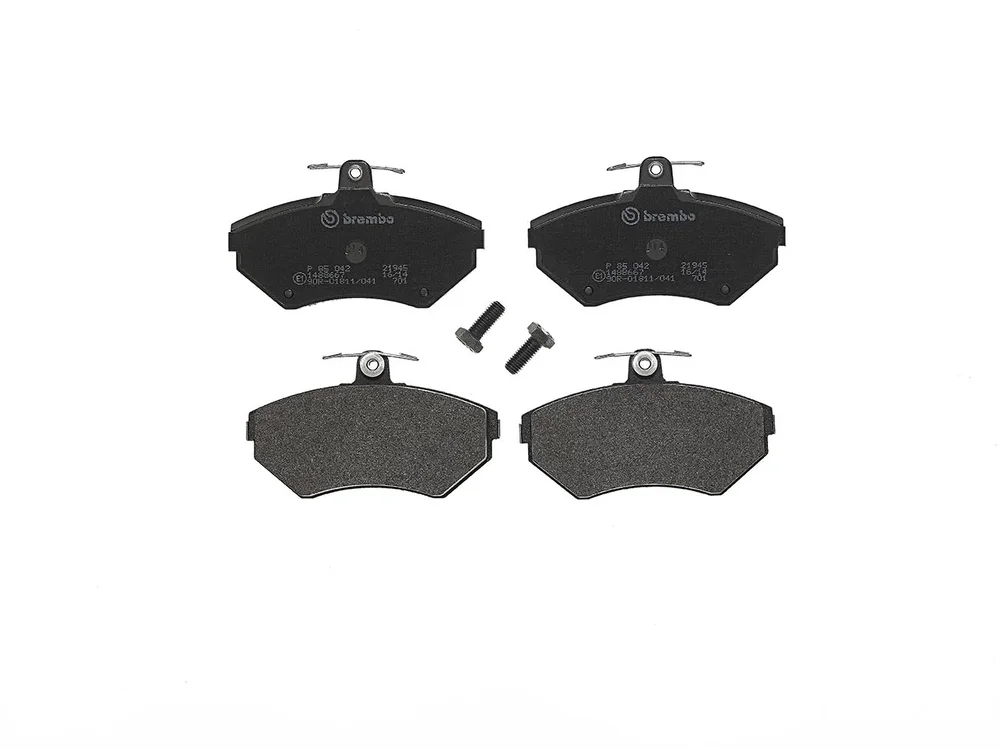 Sada brzdových destiček, kotoučová brzda BREMBO P85042