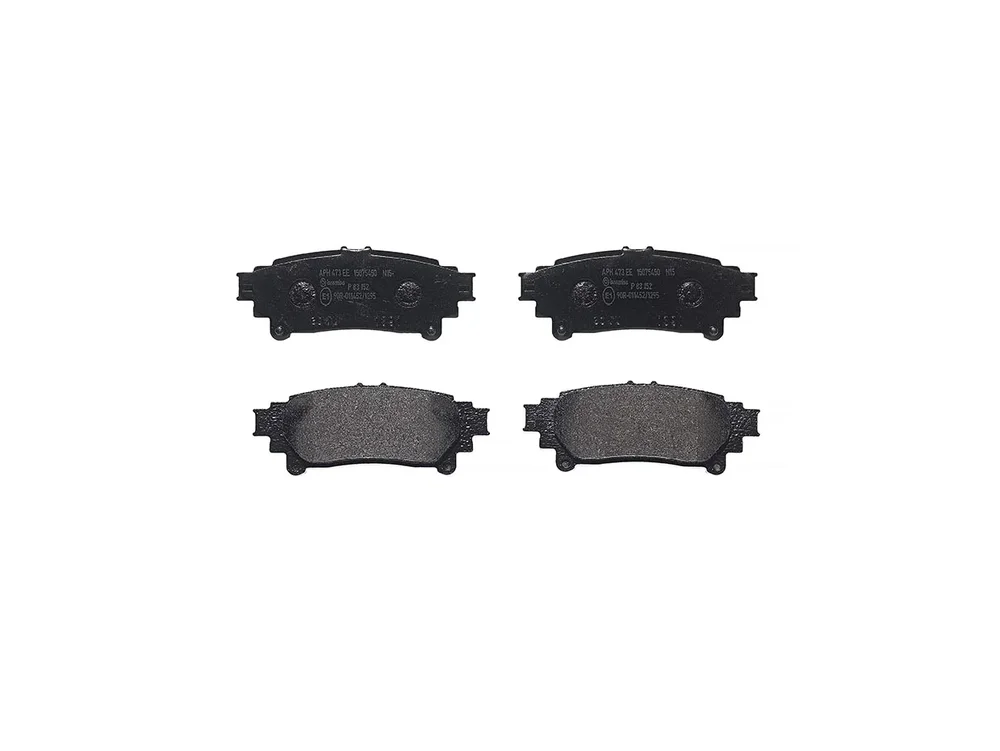 Sada brzdových destiček, kotoučová brzda BREMBO P83152