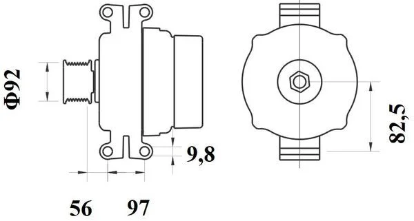 generátor MAHLE MG799