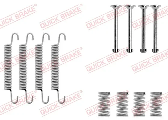 Sada prislusenstvi, parkovaci brzdove celisti QUICK BRAKE 105-0667
