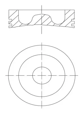 Píst MAHLE 061PI00129000