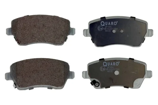 Sada brzdových destiček, kotoučová brzda QUARO QP7494