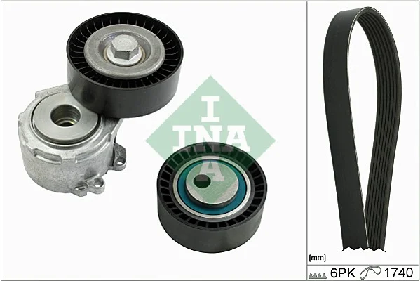Sada zebrovanych klinovych remenu Schaeffler INA 529001710