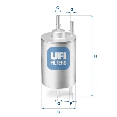 Palivový filtr UFI 31.958.00
