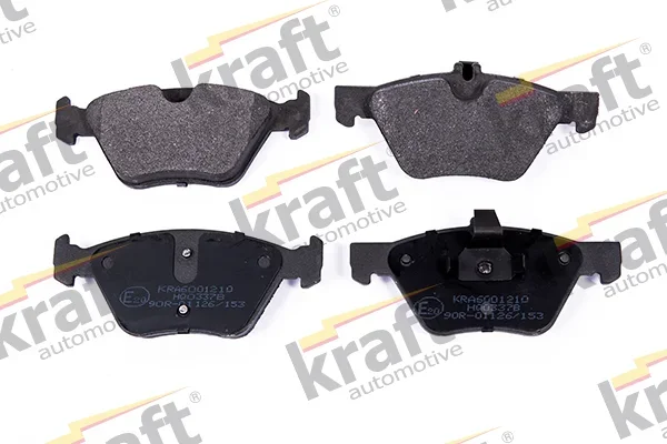 Sada brzdových destiček, kotoučová brzda KRAFT AUTOMOTIVE 6001210