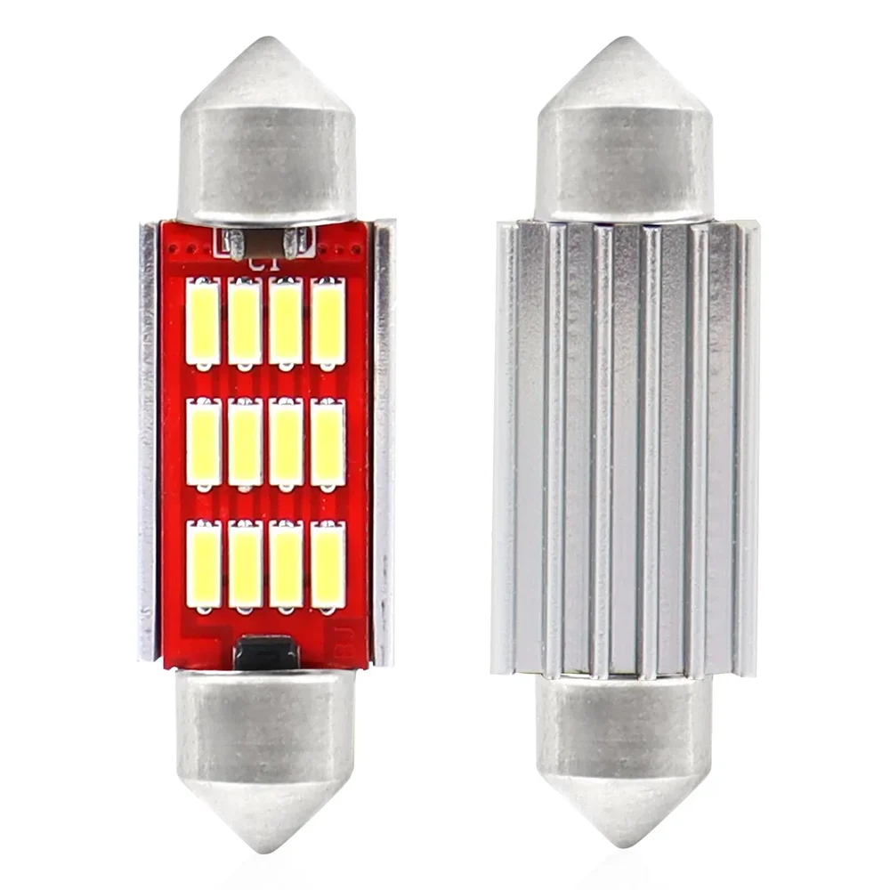 LED CANBUS 4014 12SMD Festoon C5W C10W C3W 36mm White 12V/24V AMIO 01289
