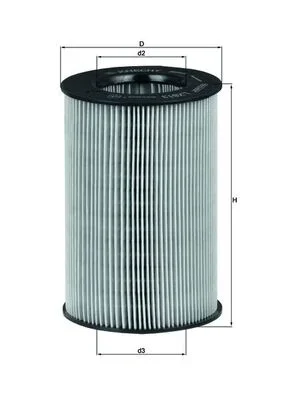 Vzduchový filtr KNECHT LX813