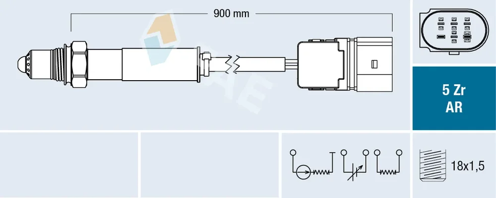 Lambda sonda FAE 75155