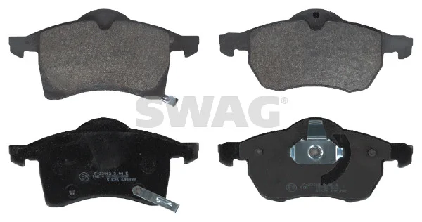 Sada brzdových destiček, kotoučová brzda SWAG 40916232