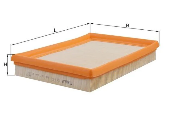 Vzduchový filtr KNECHT LX687