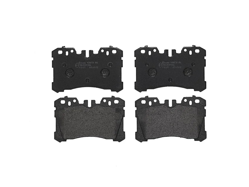Sada brzdových destiček, kotoučová brzda BREMBO P83075