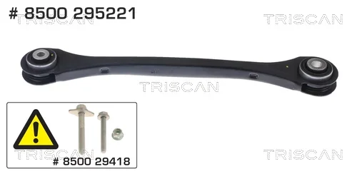Řídicí páka, zavěšení kol TRISCAN 8500295221 – OE 4M0505292D