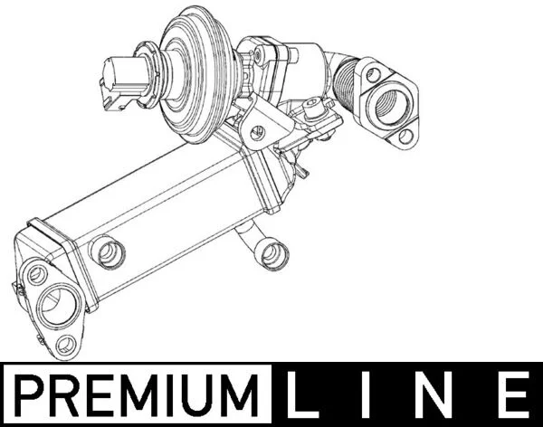 Chladič, recirkulace spalin MAHLE CE9000P