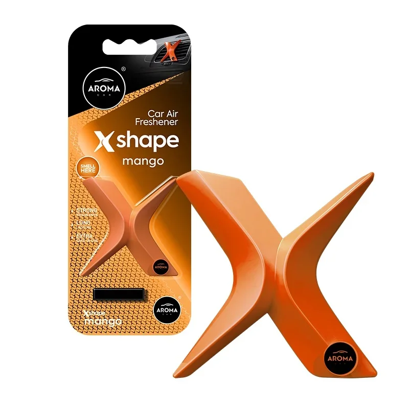 Osvěžovač vzduchu AROMA CAR X Shape Mango A10899