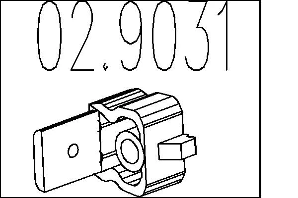 Zarazka, tlumic vyfuku MTS 02.9031 – OE 7700424340 Zarazka, tlumic vyfuku MTS 02.9031 – OE 7700424340