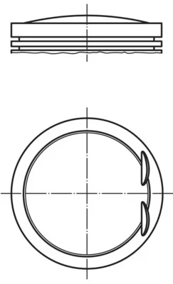 Píst MAHLE 028PI00128001