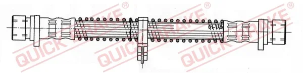 Brzdová hadice QUICK BRAKE 22.920 Brzdová hadice QUICK BRAKE 22.920