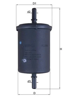Palivový filtr MAHLE KL248 Palivový filtr MAHLE KL248
