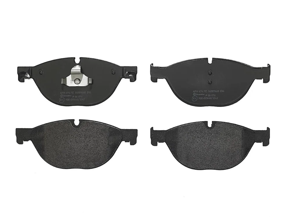 Sada brzdových destiček, kotoučová brzda BREMBO P06076