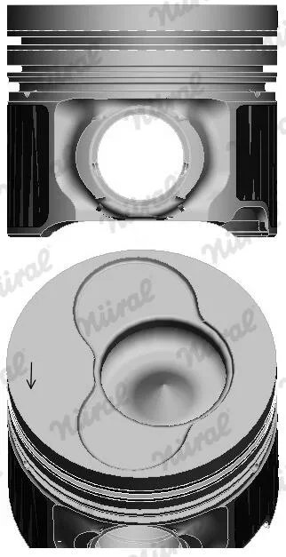 Píst NÜRAL 87-421007-10