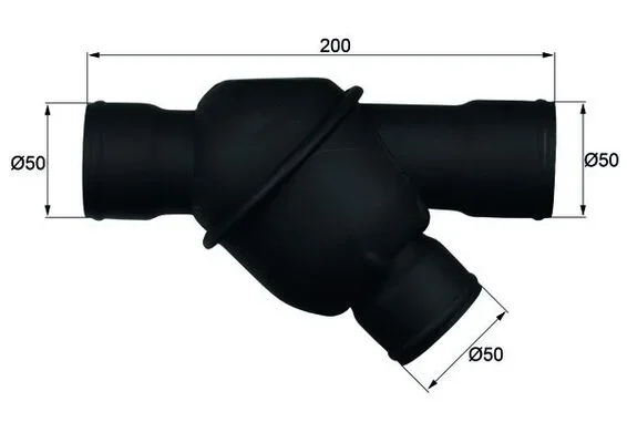 Termostat, chladivo MAHLE TH883