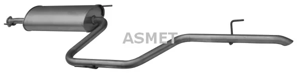Zadni tlumic vyfuku ASMET 02.036 – OE 6384901015 Zadni tlumic vyfuku ASMET 02.036 – OE 6384901015