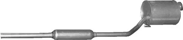 Stredni tlumic vyfuku POLMO 06.01 – OE 17410-97222