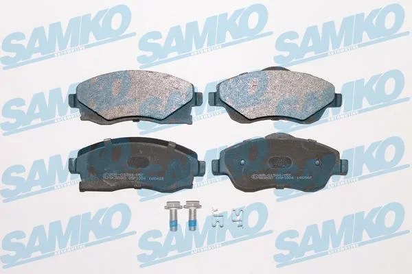 Sada brzdových destiček, kotoučová brzda SAMKO 5SP1004