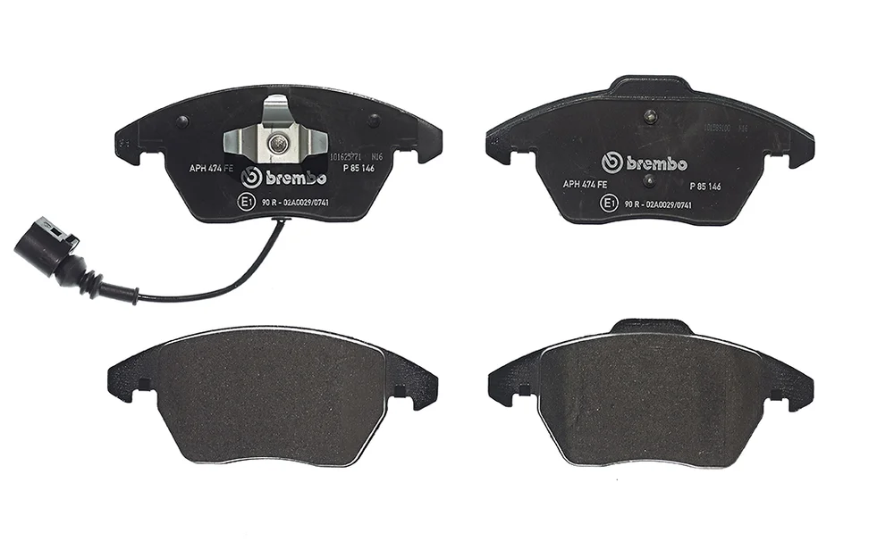 Sada brzdových destiček, kotoučová brzda BREMBO P85146