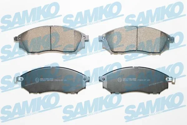 Sada brzdových destiček, kotoučová brzda SAMKO 5SP1406