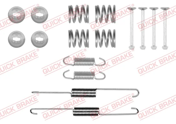 Sada příslušenství, brzdové čelisti QUICK BRAKE 105-0879