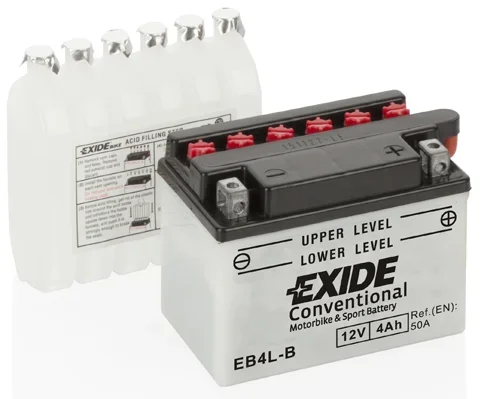 startovací baterie EXIDE EB4L-B startovací baterie EXIDE EB4L-B