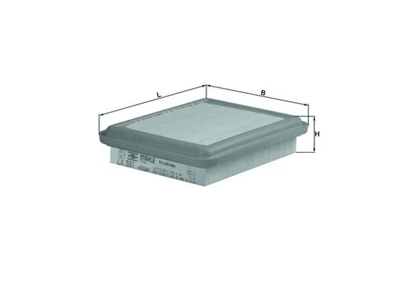 Vzduchový filtr MAHLE LX591