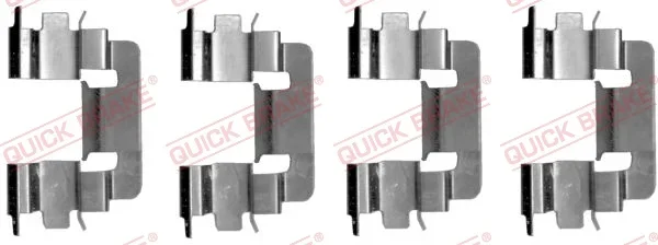 Sada prislusenstvi, oblozeni kotoucove brzdy QUICK BRAKE 109-1229