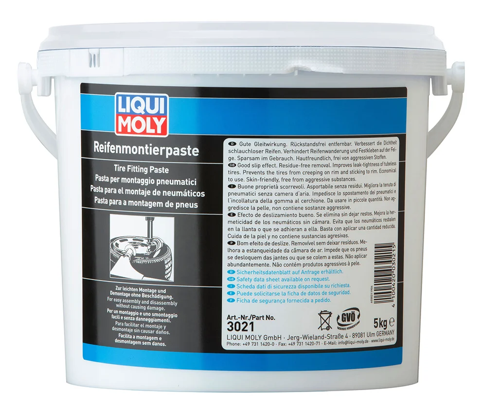 Bílá pasta pro montáž pneumatik LIQUI MOLY 3021 Bílá pasta pro montáž pneumatik LIQUI MOLY 3021