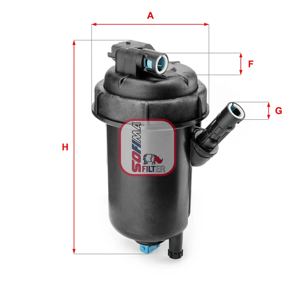 Palivový filtr SOFIMA S5139GC – OE 51753547