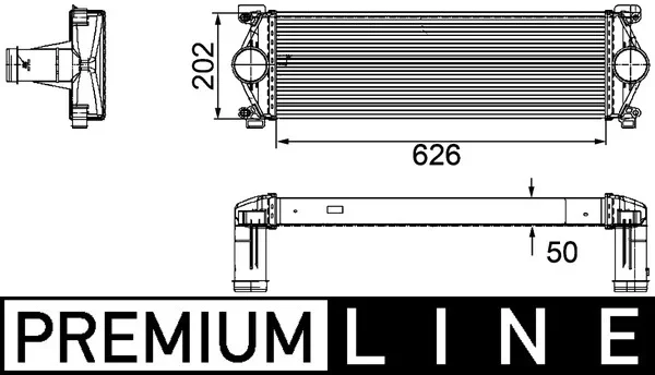 Chladič turba MAHLE CI254000P