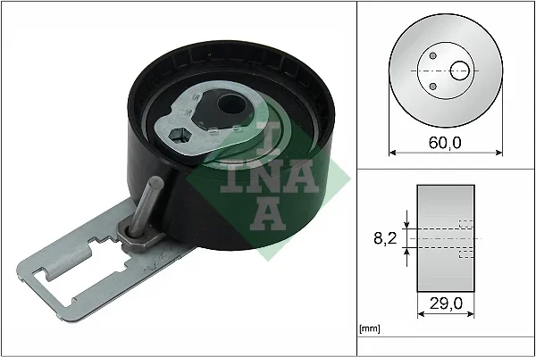 Napínací kladka, ozubený řemen Schaeffler INA 531085010 Napínací kladka, ozubený řemen Schaeffler INA 531085010