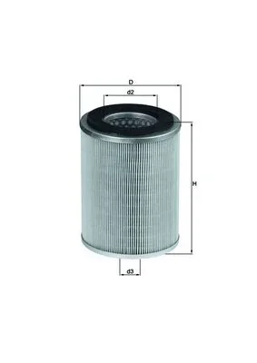 Vzduchový filtr KNECHT LX830