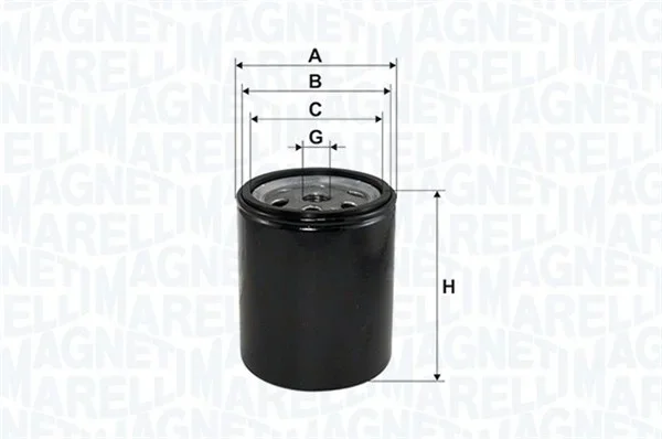 Palivový filtr MAGNETI MARELLI 153071762561 Palivový filtr MAGNETI MARELLI 153071762561