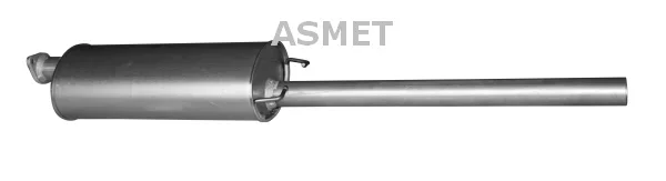 Stredni tlumic vyfuku ASMET 07.187 Stredni tlumic vyfuku ASMET 07.187