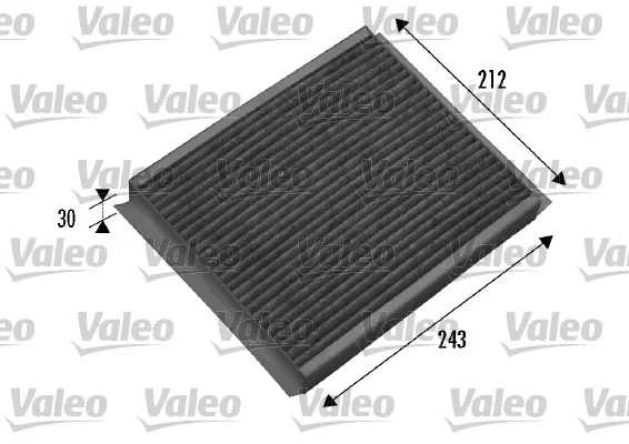 Filtr, vzduch v interiéru VALEO 698877