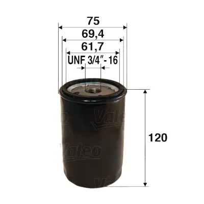 Olejový filtr VALEO 586081