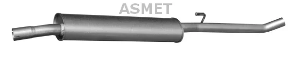 Stredni tlumic vyfuku ASMET 09.100 Stredni tlumic vyfuku ASMET 09.100