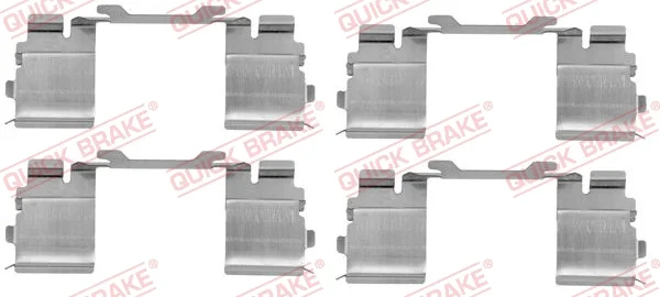 Sada prislusenstvi, oblozeni kotoucove brzdy QUICK BRAKE 109-1730