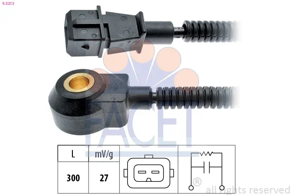 Senzor klepání FACET 9.3213 – OE 39250-02600 Senzor klepání FACET 9.3213 – OE 39250-02600
