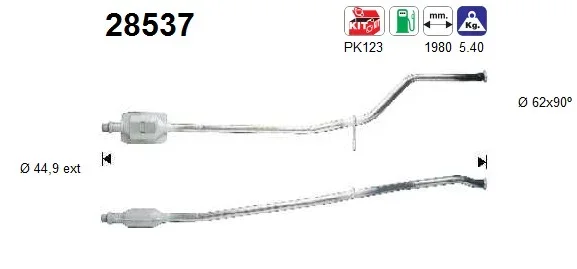 Katalyzátor STARLINE 99.40.607